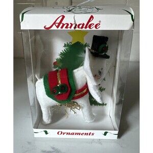 Annalee 2008 Christmas 4" Elegant Elephant Ornament in Box